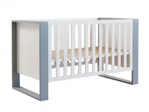 Boston Cot - White/Grey by Mocka, a Cots & Bassinets for sale on Style Sourcebook