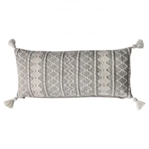 Cefa Fabric Tassel Lumbar Cushion by Casa Bella, a Cushions, Decorative Pillows for sale on Style Sourcebook