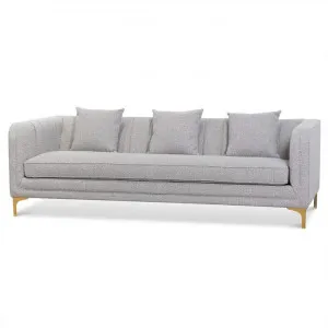 Scott 3 Seater Sofa - Ash Grey Boucle by Interior Secrets - AfterPay Available by Interior Secrets, a Sofas for sale on Style Sourcebook