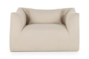 Aria Love Seat Sofa, White, by Lounge Lovers by Lounge Lovers, a Chairs for sale on Style Sourcebook