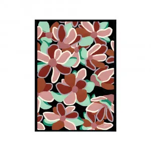 Flowers for Days #2 in Earth Multi Fine Art Print | FRAMED Black Boxed Frame A3 (29.7cm x 42cm) No White Border by Luxe Mirrors, a Artwork & Wall Decor for sale on Style Sourcebook