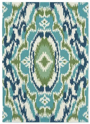 Harlequin Ixora Emera Outdoor 442007 by Harlequin, a Contemporary Rugs for sale on Style Sourcebook