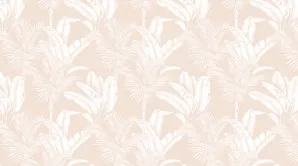Luxe Exotica II (Clay and White) by Boho Art & Styling, a Wallpaper for sale on Style Sourcebook