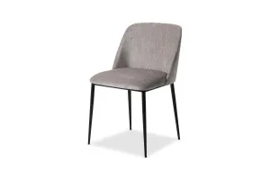 Barney Dining Chair, Grey, by Lounge Lovers by Lounge Lovers, a Dining Chairs for sale on Style Sourcebook