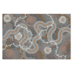 Worm Dreaming, Style A , By Danny Tjampitjinpa Possum by Gioia Wall Art, a Aboriginal Art for sale on Style Sourcebook