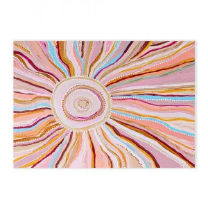 Golden Sun, By Bri Chelman by Gioia Wall Art, a Aboriginal Art for sale on Style Sourcebook