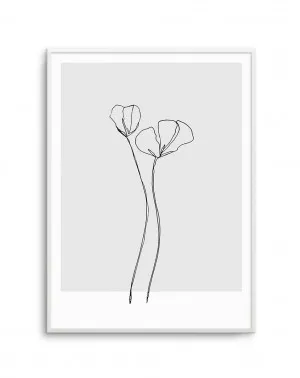 Poppy - Illustration by oliveetoriel.com, a Prints for sale on Style Sourcebook