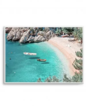 Le Petit Port by oliveetoriel.com, a Prints for sale on Style Sourcebook