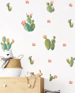 Vintage Cactus Decal Set by oliveetoriel.com, a Wallpaper for sale on Style Sourcebook