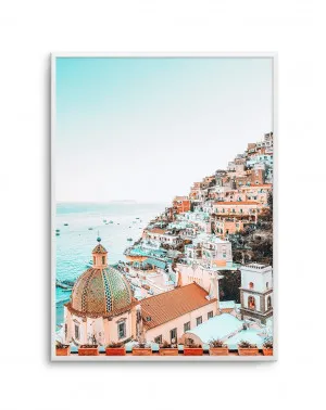 Vista Di Positano by oliveetoriel.com, a Prints for sale on Style Sourcebook