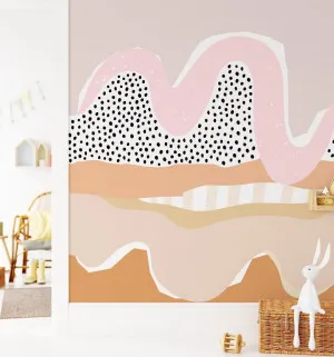 Soft Outback Mural Wallpaper by oliveetoriel.com, a Wallpaper for sale on Style Sourcebook