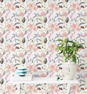 Oriental Orchids Wallpaper by oliveetoriel.com, a Wallpaper for sale on Style Sourcebook