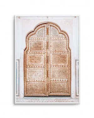 Golden Doorway | Morocco by oliveetoriel.com, a Prints for sale on Style Sourcebook