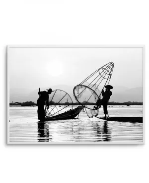 Fisherman II by oliveetoriel.com, a Prints for sale on Style Sourcebook