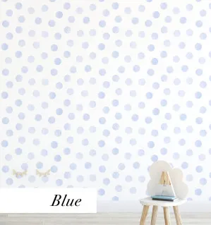 Spots Wallpaper | 5 Colour Options by oliveetoriel.com, a Wallpaper for sale on Style Sourcebook