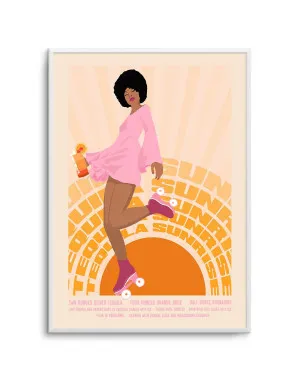 Tequila Sunrise By Jenny Liz Rome by oliveetoriel.com, a Prints for sale on Style Sourcebook