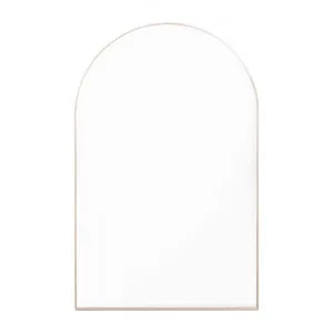 Bjorn 85cm Arch Mirror - Blush by Interior Secrets - AfterPay Available by Interior Secrets, a Mirrors for sale on Style Sourcebook