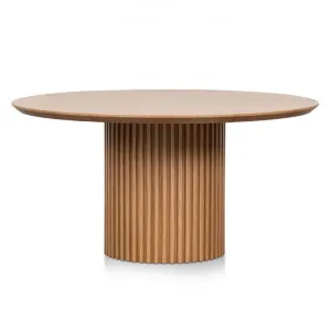 Marty 1.5m Wooden Round Dining Table - Natural by Interior Secrets - AfterPay Available by Interior Secrets, a Dining Tables for sale on Style Sourcebook