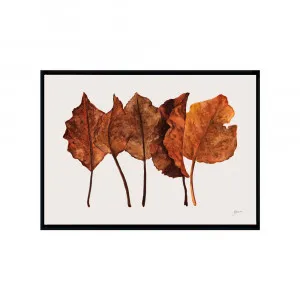 One Fine Autumn Day 1 in Light Linen, Fine Art | FRAMED Black Boxed Frame A3 (29.7cm x 42cm) No White Border by Luxe Mirrors, a Artwork & Wall Decor for sale on Style Sourcebook