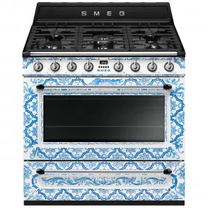 Smeg Dolce&Gabbana 90cm Divina Cucina freestanding cooker by Smeg, a Ovens for sale on Style Sourcebook