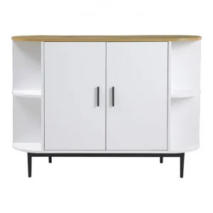 Polish 2 Door Oval Sideboard, 110cm by Modish, a Sideboards, Buffets & Trolleys for sale on Style Sourcebook
