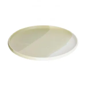 Inaba Porcelain Dinner Plate, Green by El Diseno, a Plates for sale on Style Sourcebook