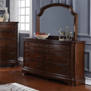 Barton Solid Timber 8 Drawer Dresser with Mirror by Cosyhut, a Dressers & Chests of Drawers for sale on Style Sourcebook