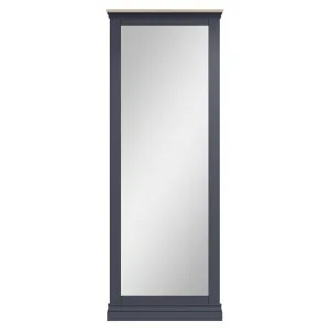 Winchester Wooden Frame Cheval Mirror, 172cm, Midnight Grey by Krendler Furniture, a Mirrors for sale on Style Sourcebook