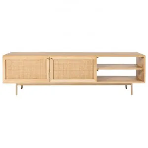 Herons Mango Wood & Rattan 2 Door TV Unit, 175cm by Dodicci, a Entertainment Units & TV Stands for sale on Style Sourcebook