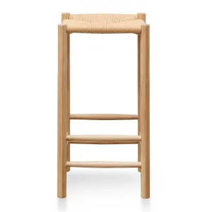 Boyal Oak Timber Counter Stool, Natural by Conception Living, a Bar Stools for sale on Style Sourcebook