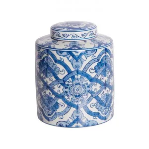 Ula Porcelain Canister, Large by Florabelle, a Vases & Jars for sale on Style Sourcebook