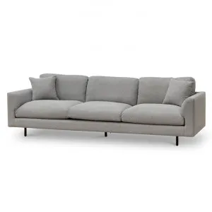 Osvaldo 4 Seater Fabric Sofa - Grey by Interior Secrets - AfterPay Available by Interior Secrets, a Sofas for sale on Style Sourcebook