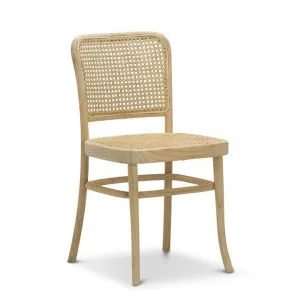 Set of 2 - Zara Teak Wood Cane Dining Chair - Natural by Interior Secrets - AfterPay Available by Interior Secrets, a Dining Chairs for sale on Style Sourcebook