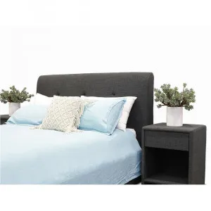 Terrigal Bed Head Charcoal - Double by James Lane, a Bed Heads for sale on Style Sourcebook
