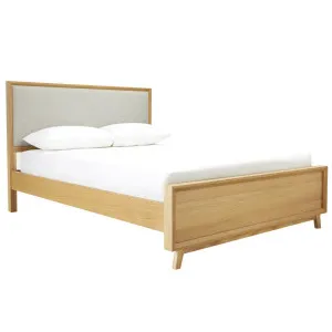 Morgan Bed Oak - Queen by James Lane, a Beds & Bed Frames for sale on Style Sourcebook