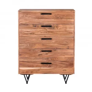 Tula Tallboy - 5 Drawer by null, a Dressers & Chests of Drawers for sale on Style Sourcebook