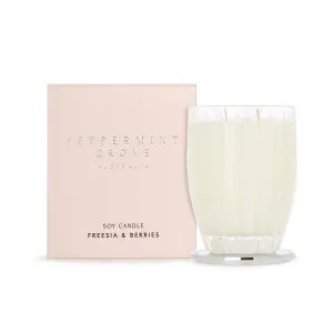 Peppermint Grove Freesia & Berries Large Soy Candles 370g by James Lane, a Candles for sale on Style Sourcebook