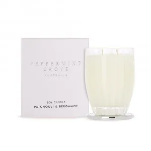 Peppermint Grove Patchouli & Bergamot Large Soy Candles 370g by James Lane, a Candles for sale on Style Sourcebook