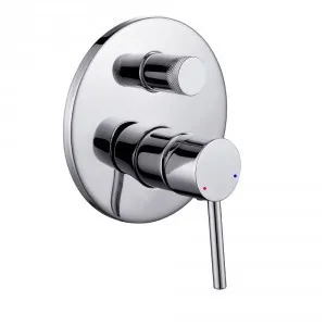 Projix Mk2 Bath/Shower Mixer Pin Lever With Diverter | Made From Brass In Chrome Finish By Raymor by Raymor, a Bathroom Taps & Mixers for sale on Style Sourcebook