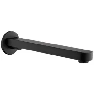 Raven Bath Or Basin Wall Spout 220mm Black 4Star | Made From Brass In Matte Black By Raymor by Raymor, a Bathroom Taps & Mixers for sale on Style Sourcebook