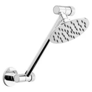 Malaney Shower Arm & Rose Round 120mm 3Star | Made From Stainless Steel/Brass In Chrome Finish By Raymor by Raymor, a Showers for sale on Style Sourcebook
