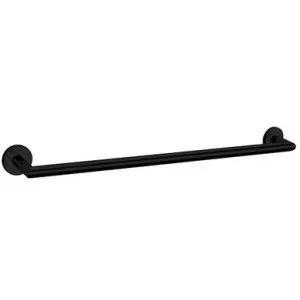 Boston II Towel Rail Single 650mm Black | Made From Brass In Matte Black By Raymor by Raymor, a Towel Rails for sale on Style Sourcebook