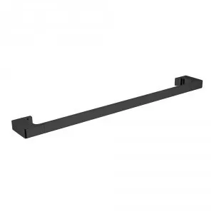 Edge II Towel Rail Single 635mm Black | Made From Brass In Matte Black By Raymor by Raymor, a Towel Rails for sale on Style Sourcebook