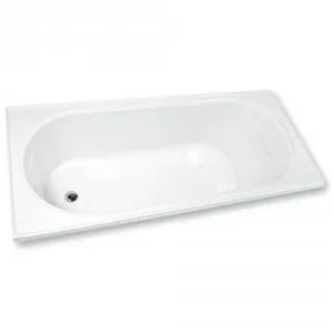 Aruba Rectangle Inset Bath 1520mm | Made From Acrylic In White By Raymor by Raymor, a Bathtubs for sale on Style Sourcebook