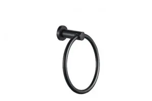 Projix Hand Towel Ring | Made From Stainless Steel/Zinc In Black By Raymor by Raymor, a Towel Rails for sale on Style Sourcebook