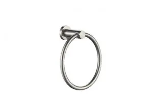 Projix Hand Towel Ring | Made From Stainless Steel/Zinc In Brushed Nickel By Raymor by Raymor, a Towel Rails for sale on Style Sourcebook
