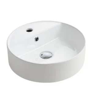 Round 400mm Counter Top Basin 1Th | Made From Vitreous China In White By Raymor by Raymor, a Basins for sale on Style Sourcebook