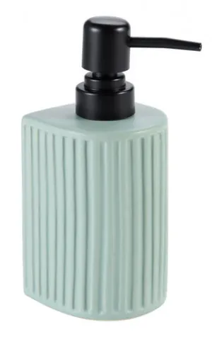 Mosman Soap Dispenser | Made From Ceramic In Green By Raymor by Raymor, a Soap Dishes & Dispensers for sale on Style Sourcebook