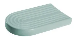 Mosman Soap Dish Ceramic In Green By Raymor by Raymor, a Soap Dishes & Dispensers for sale on Style Sourcebook
