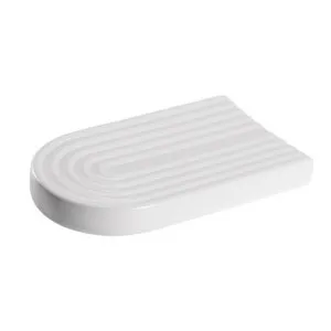 Mosman Soap Dish Ceramic In White By Raymor by Raymor, a Soap Dishes & Dispensers for sale on Style Sourcebook